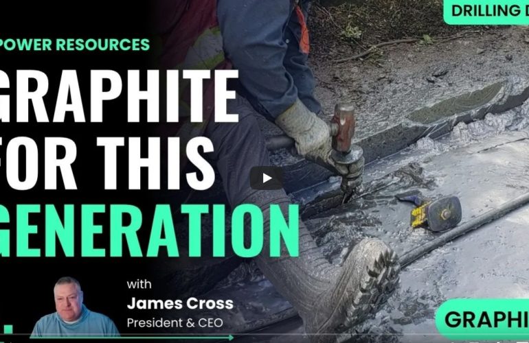 E-Power's mission for graphite now, not 20 years